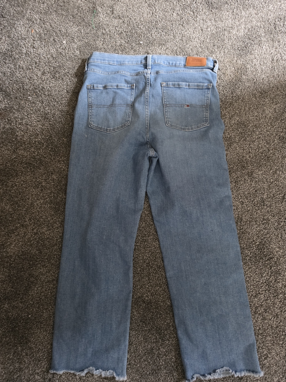 Tommy Hilfiger Light Blue Straight Leg Jeans